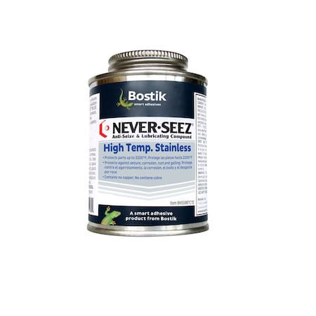 Bostik Never Seez High Temperature Stainless 16 Oz. Brush Top Can